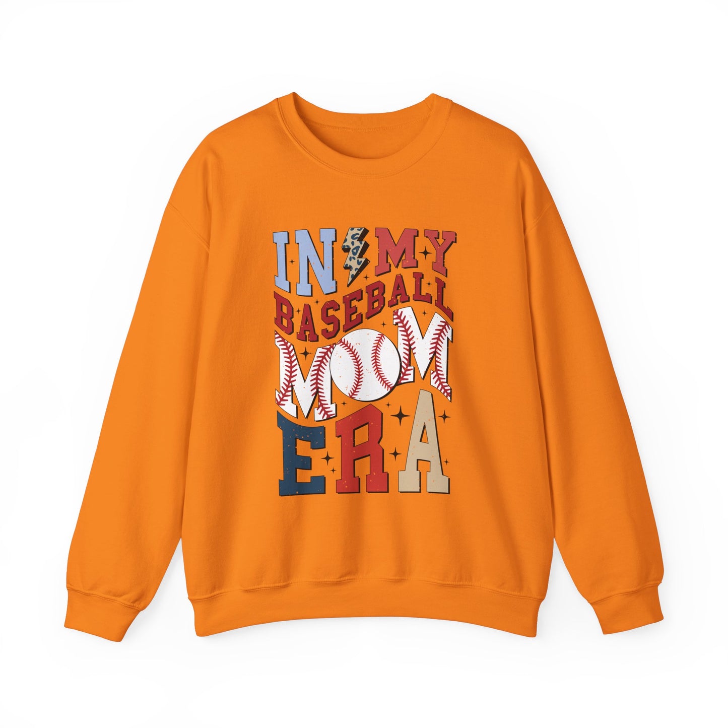 Baseball Mom- Adult Unisex Heavy Blend™ Crewneck Sweatshirt