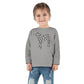 Valentine Cow - Toddler Long Sleeve Tee