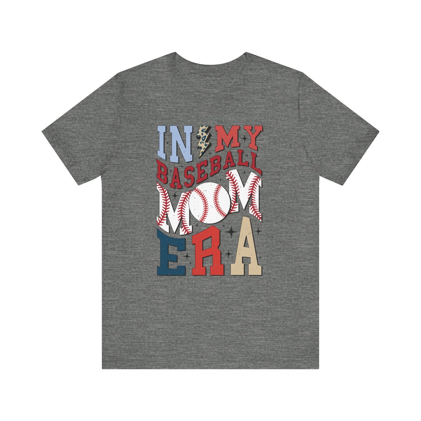 Baseball Mom- Unisex Jersey Short Sleeve Tee