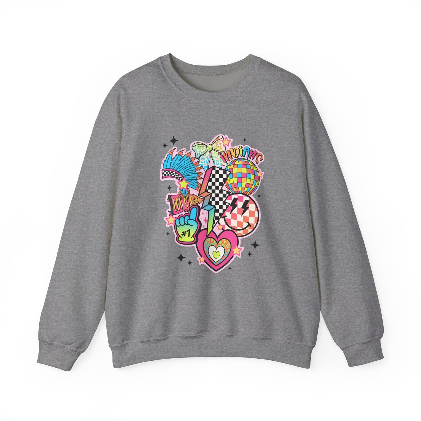 Indians- Unisex Heavy Blend™ Crewneck Sweatshirt