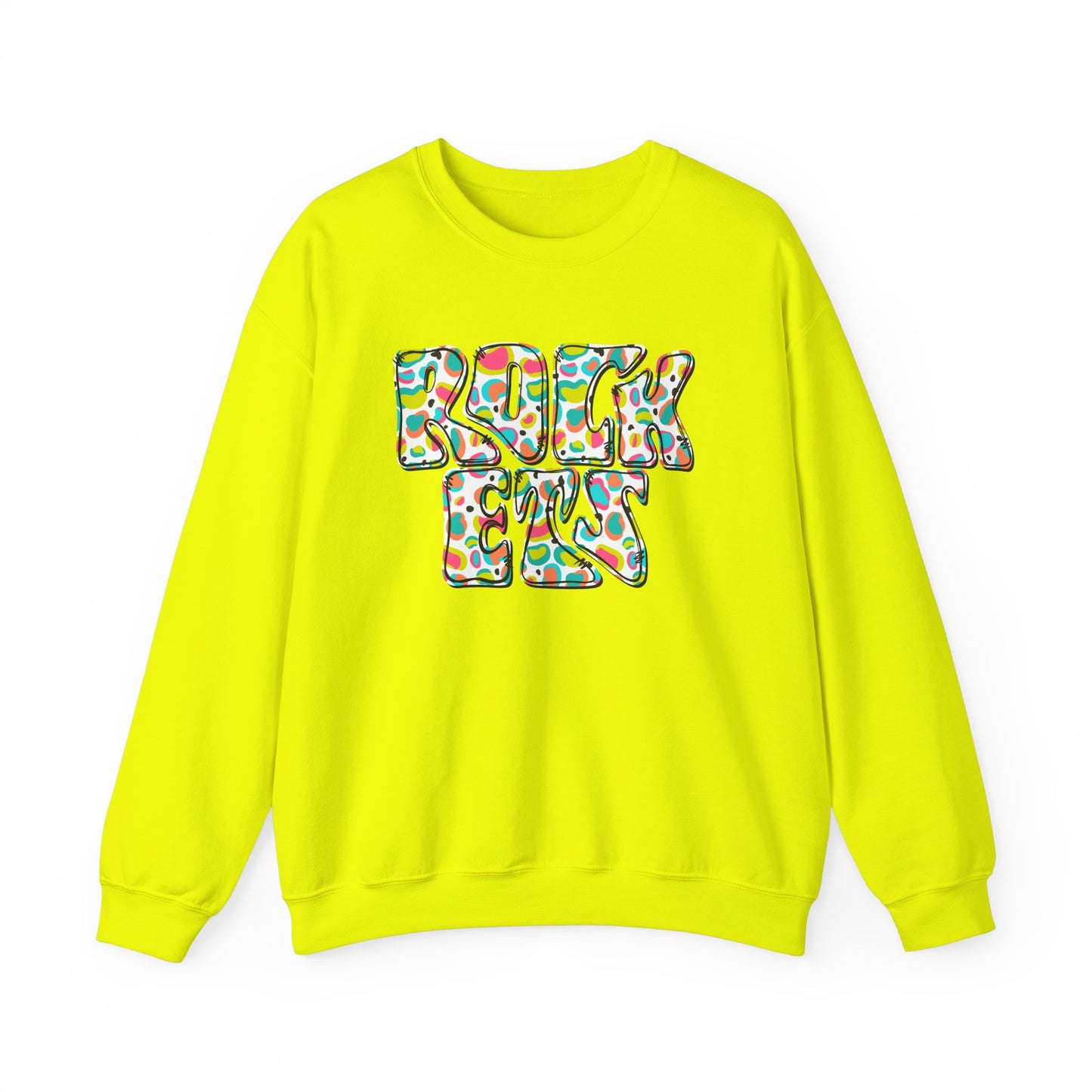 Colorful Rockets- Unisex Heavy Blend™ Crewneck Sweatshirt