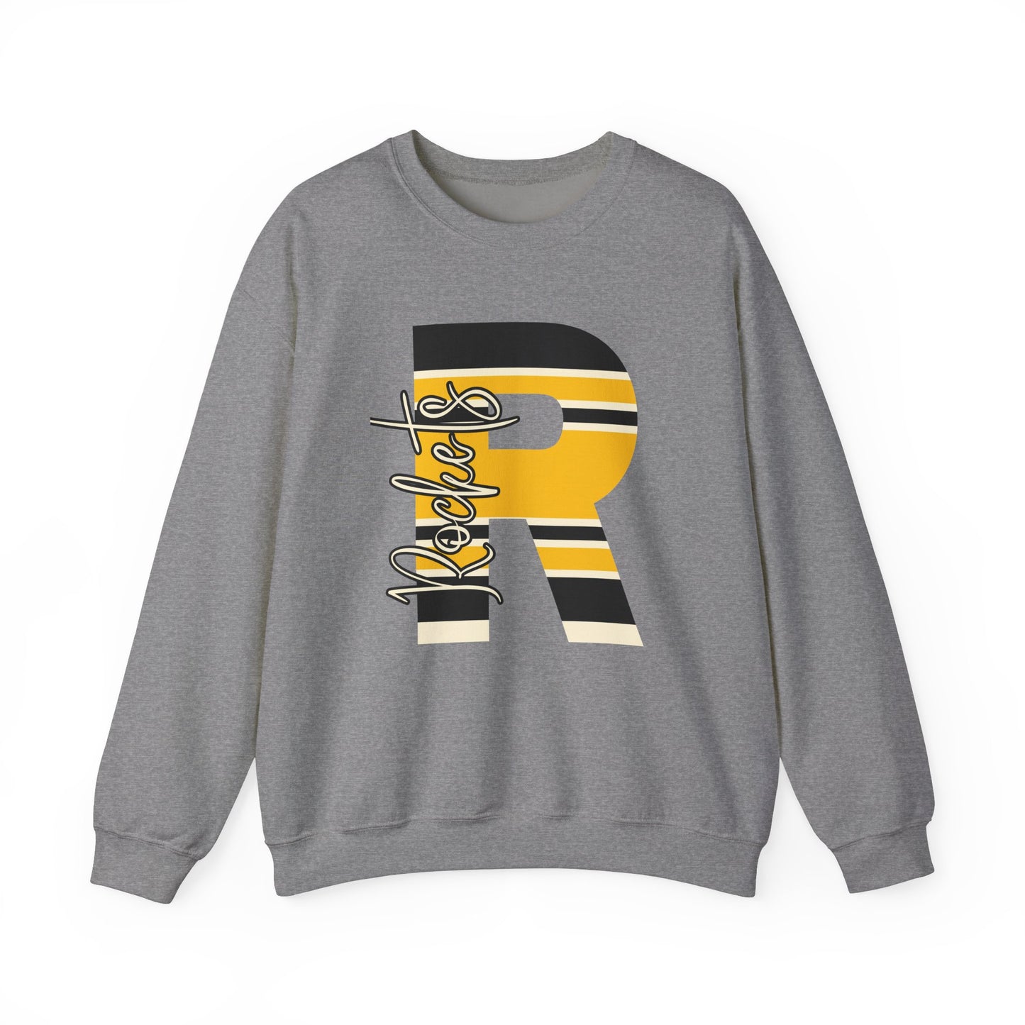 Retro Rockets- Adult Unisex Heavy Blend™ Crewneck Sweatshirt