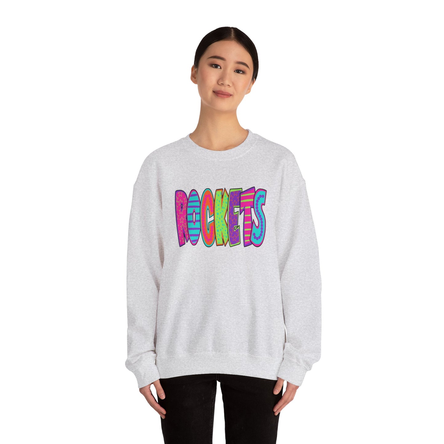 Rockets- Unisex Heavy Blend™ Crewneck Sweatshirt