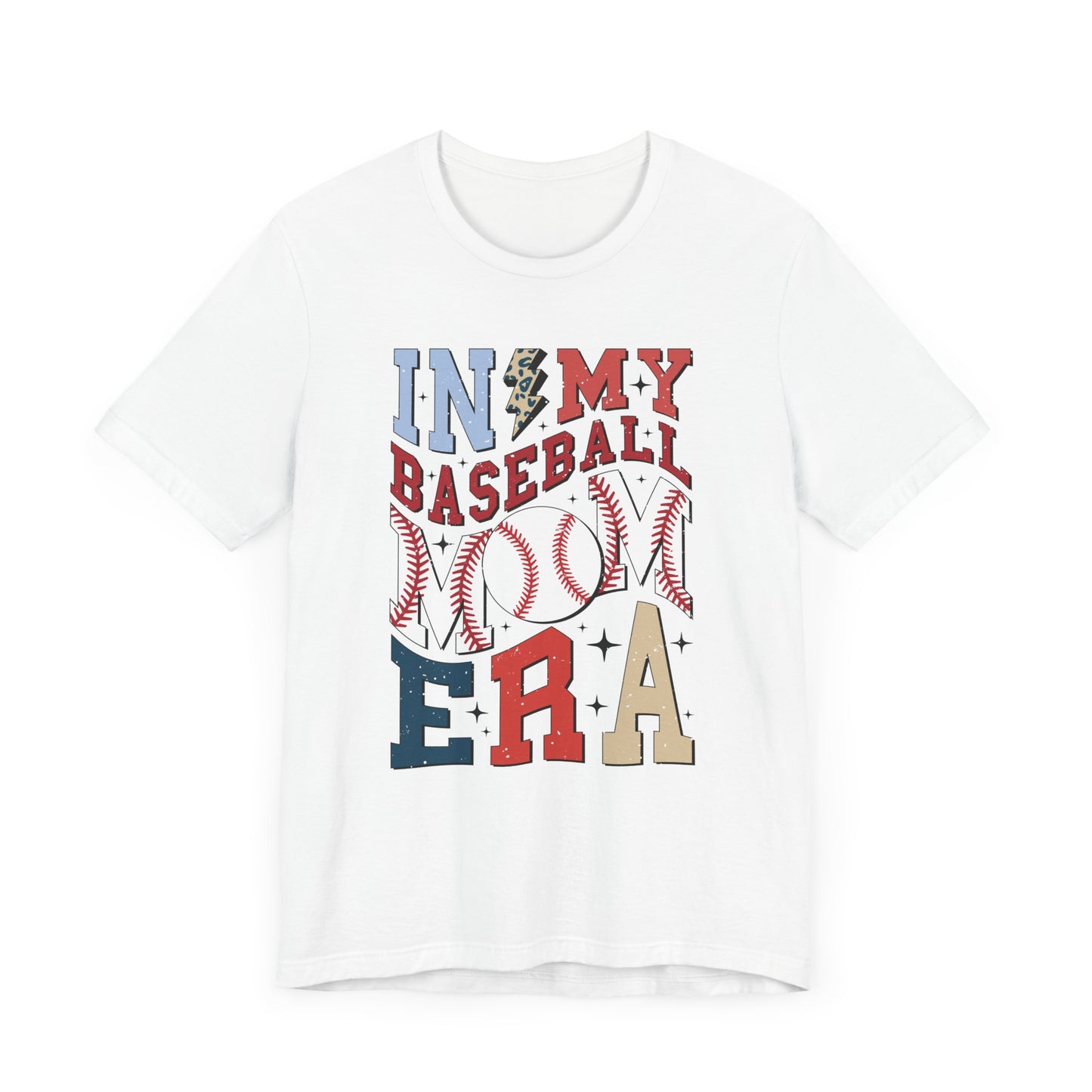Baseball Mom- Unisex Jersey Short Sleeve Tee