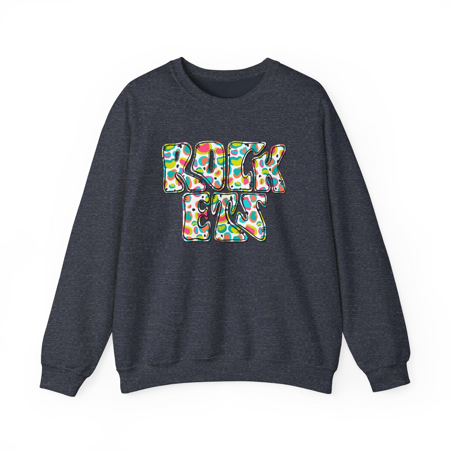 Colorful Rockets- Unisex Heavy Blend™ Crewneck Sweatshirt