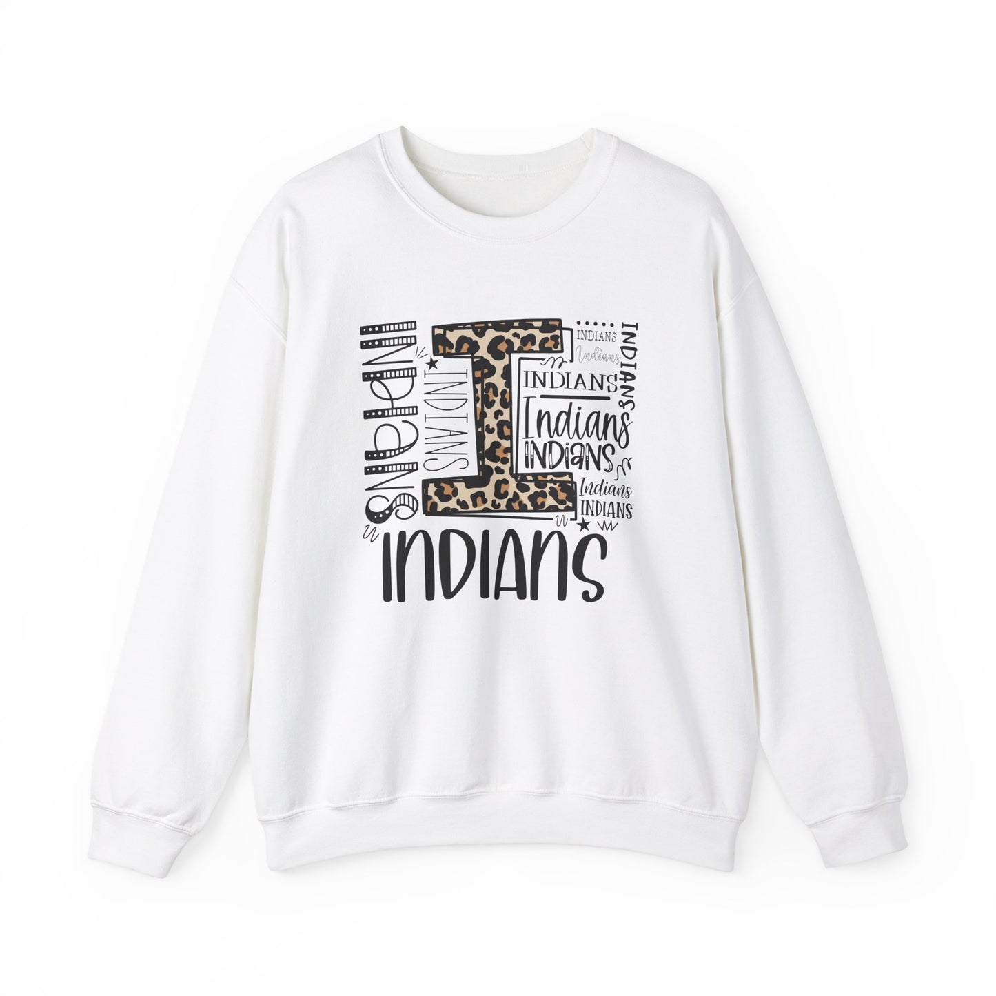 Indians- Unisex Heavy Blend™ Crewneck Sweatshirt