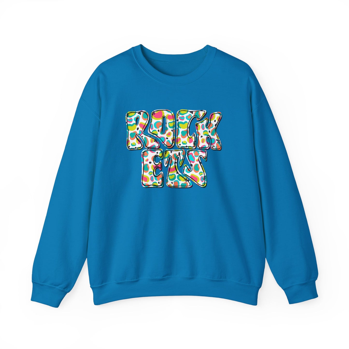 Colorful Rockets- Unisex Heavy Blend™ Crewneck Sweatshirt