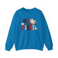 Baseball My Heart Is on That Field- Unisex Heavy Blend™ Crewneck Sweatshirt