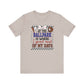 At the Ballpark- Adult Unisex Jersey Short Sleeve Tee