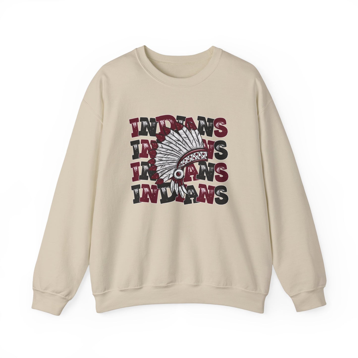 Indians- Unisex Heavy Blend™ Crewneck Sweatshirt