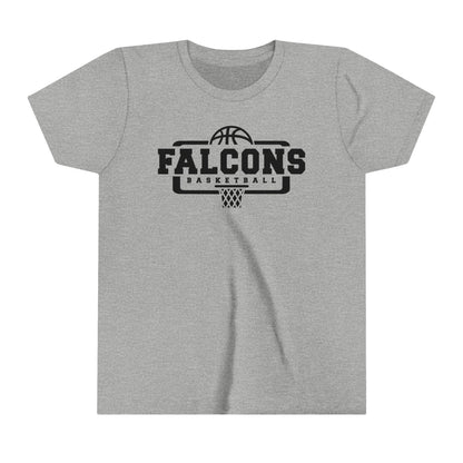 Falcons Basketball Youth Short Sleeve Tee