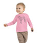 Valentine Cow - Toddler Long Sleeve Tee