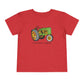 Toddler Tractor Tee — "So God Made a Farm Boy" Cotton Shirt
