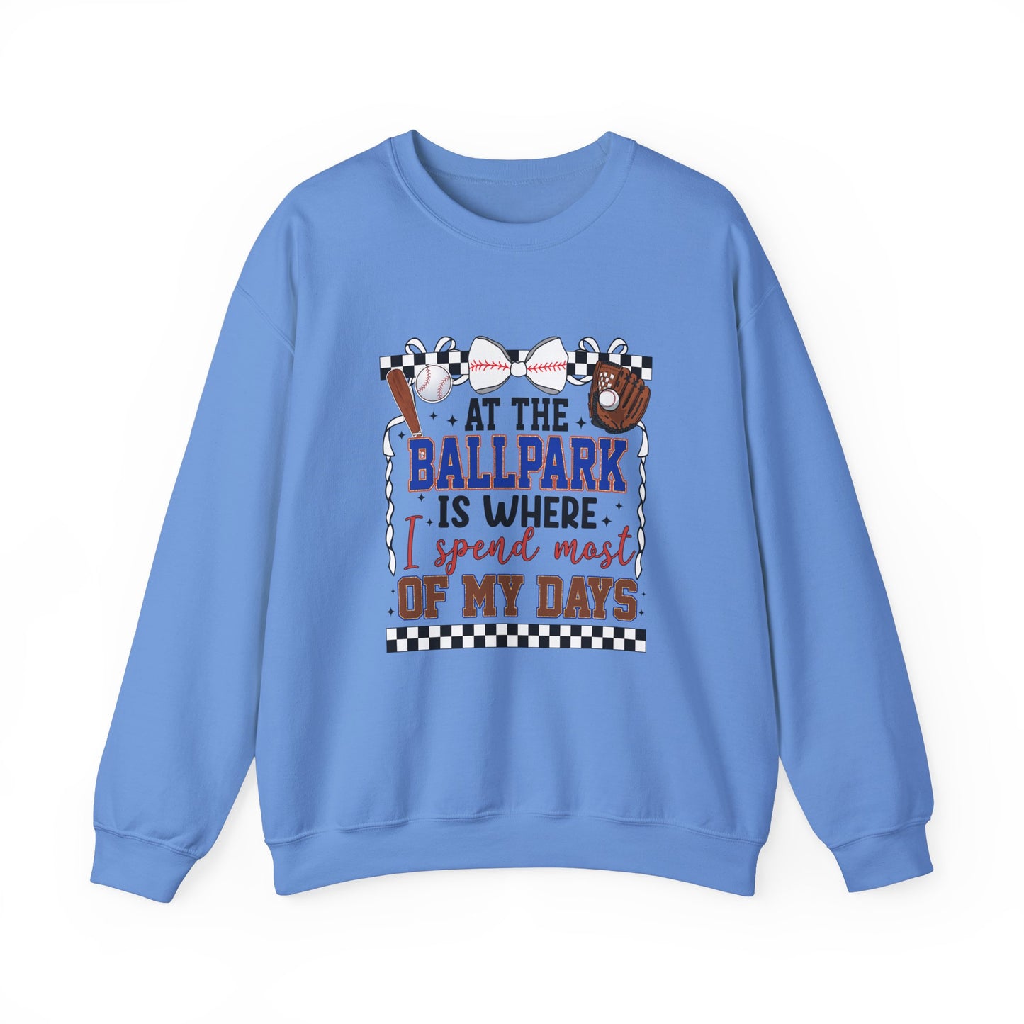 At The Ballpark- Adult Unisex Heavy Blend™ Crewneck Sweatshirt