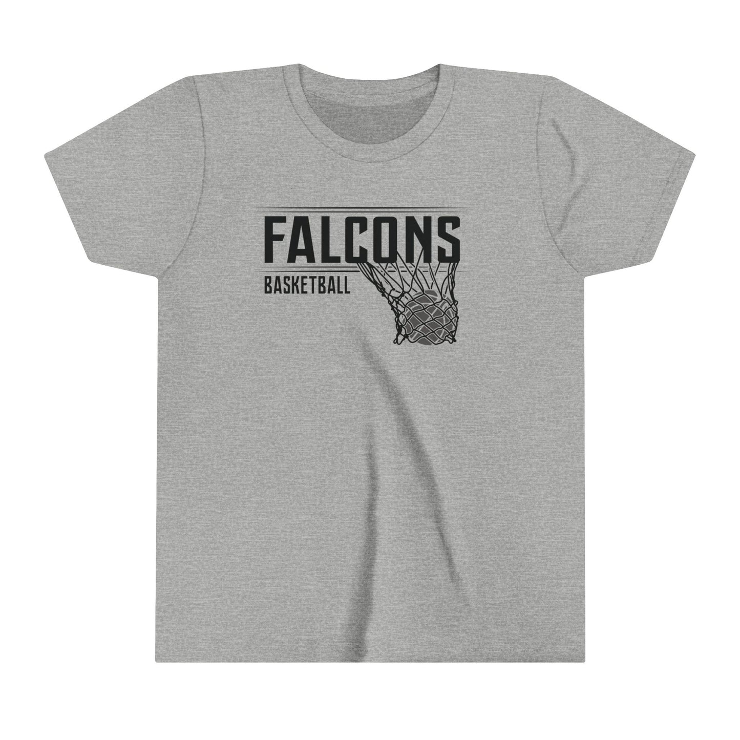 Falcons Basketball Youth Short Sleeve Tee