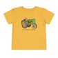 Toddler Tractor Tee — "So God Made a Farm Boy" Cotton Shirt