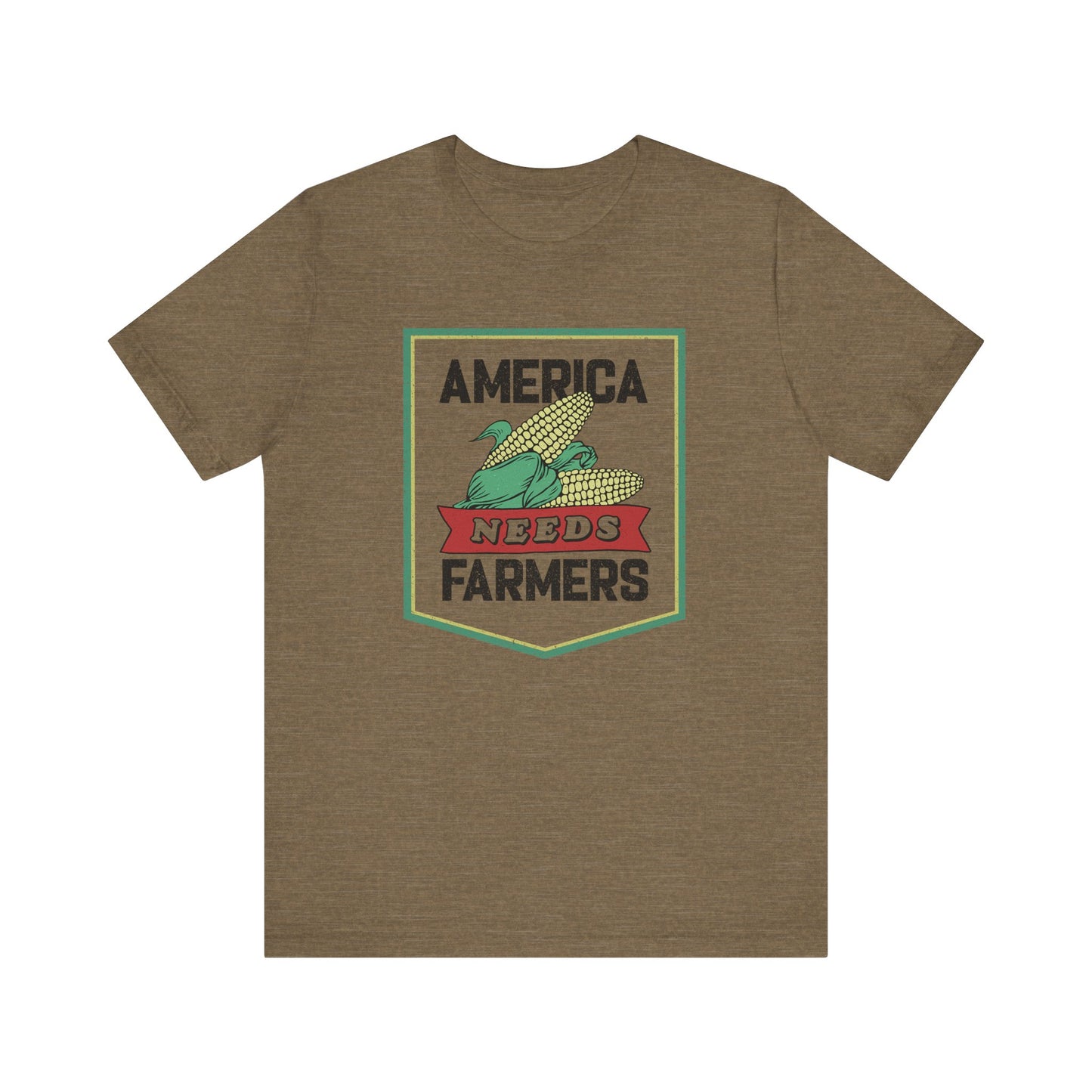America Needs Farmers Unisex Tee - Bella and Canvas