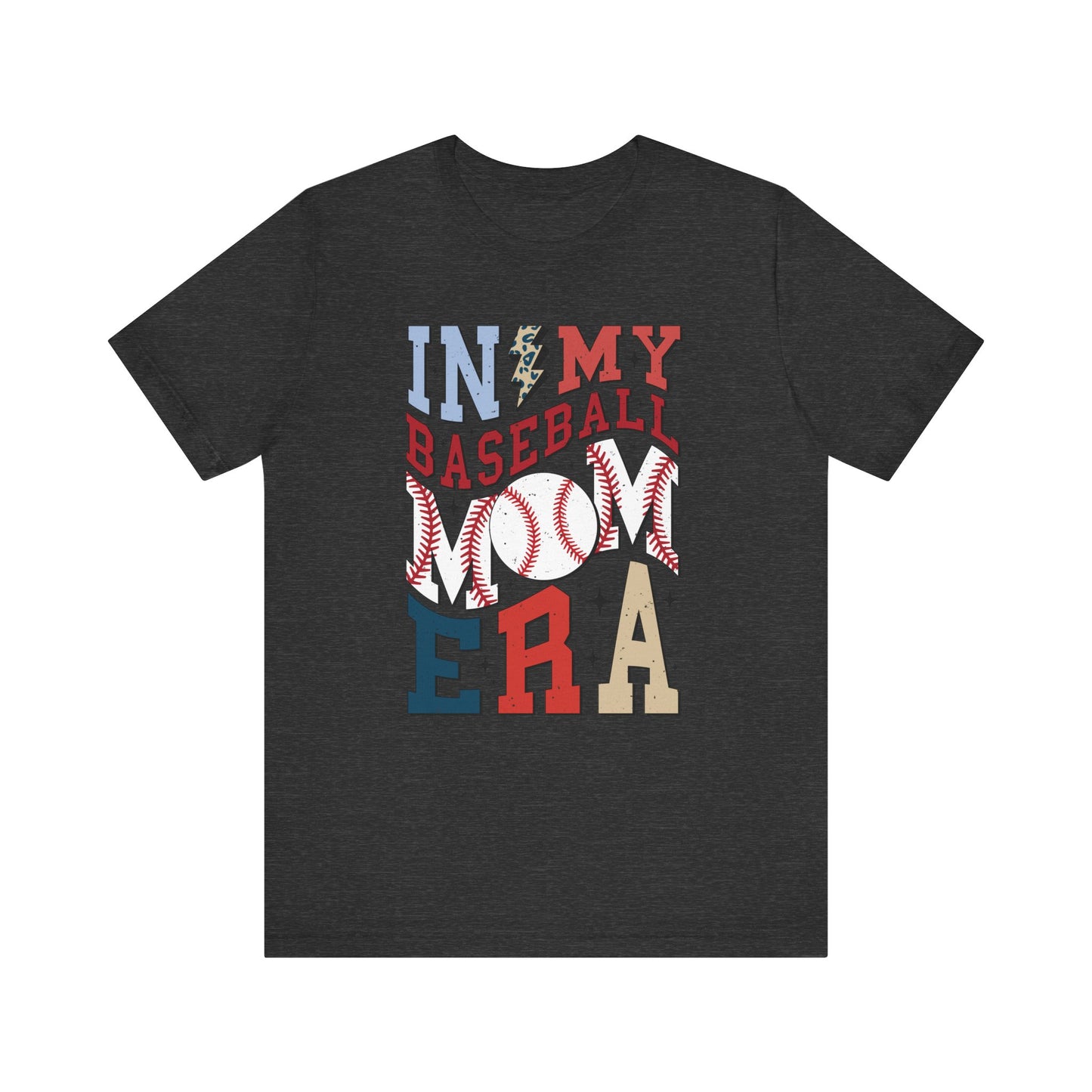 Baseball Mom- Unisex Jersey Short Sleeve Tee