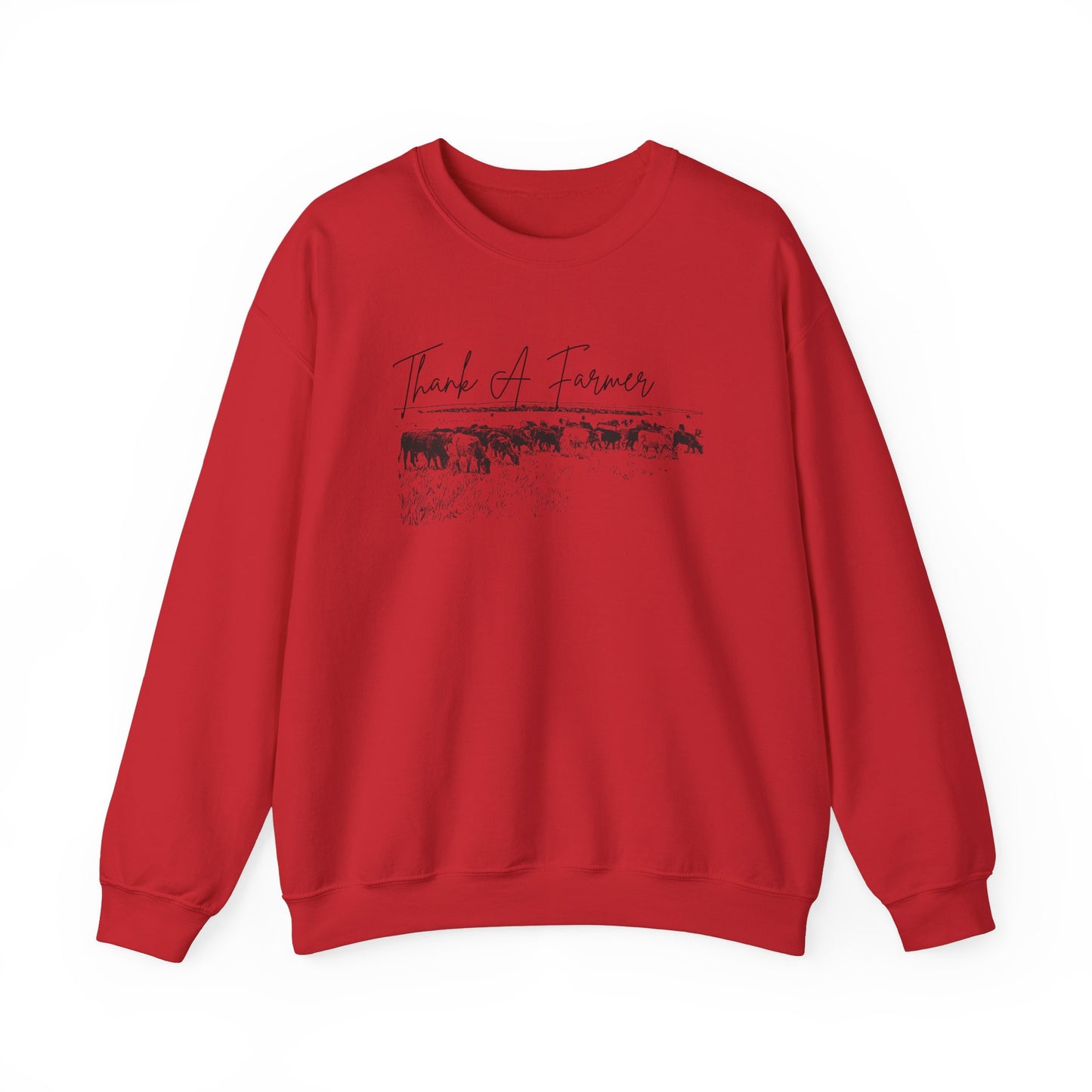 Thank A Farmer- Adult Unisex Heavy Blend™ Crewneck Sweatshirt