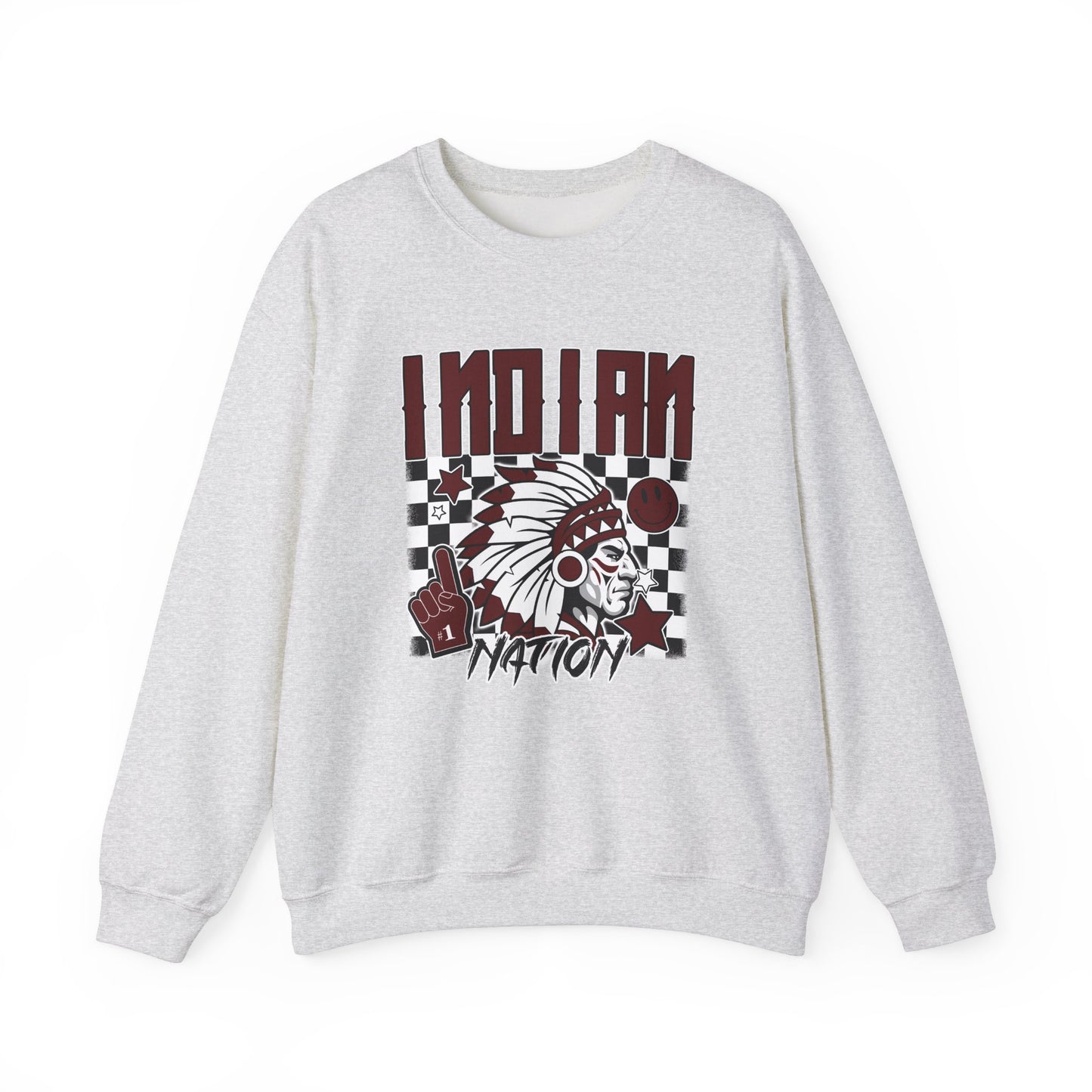 Indian Nation- Unisex Heavy Blend™ Crewneck Sweatshirt
