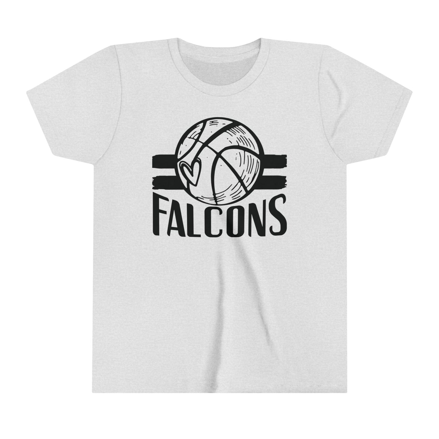 Falcons Basketball Youth Short Sleeve Tee