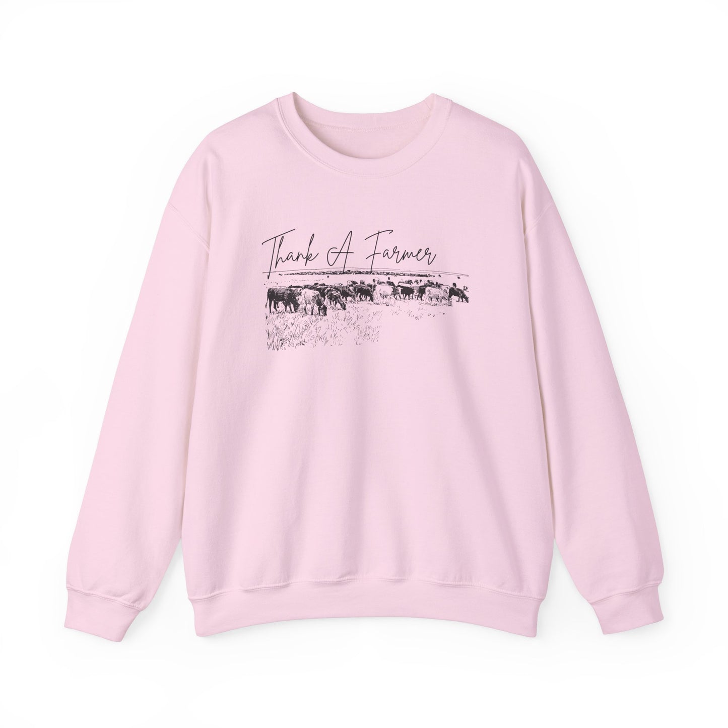 Thank A Farmer- Adult Unisex Heavy Blend™ Crewneck Sweatshirt