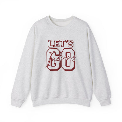 Let's Go Indians- Unisex Heavy Blend™ Crewneck Sweatshirt