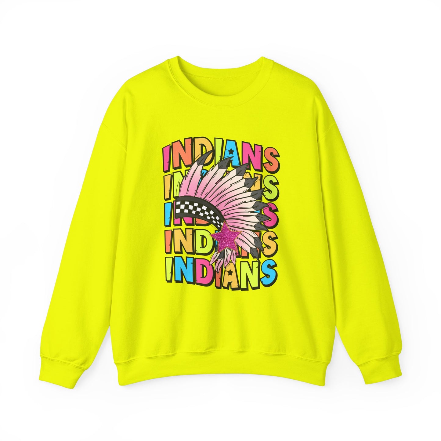 Indians- Unisex Heavy Blend™ Crewneck Sweatshirt