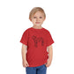 Valentine Cow Toddler Short Sleeve Tee