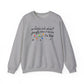 Jingle Some of the Way-  Multi Color Ink- Crewneck Sweatshirt