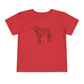 Valentine Cow Toddler Short Sleeve Tee