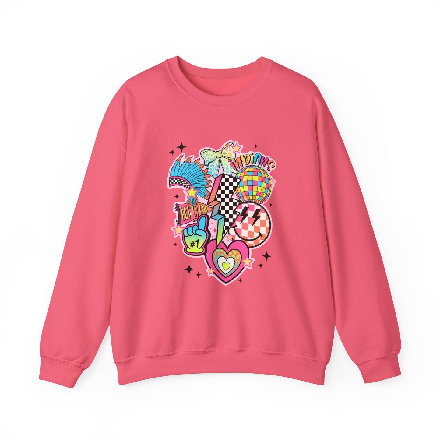 Indians- Unisex Heavy Blend™ Crewneck Sweatshirt
