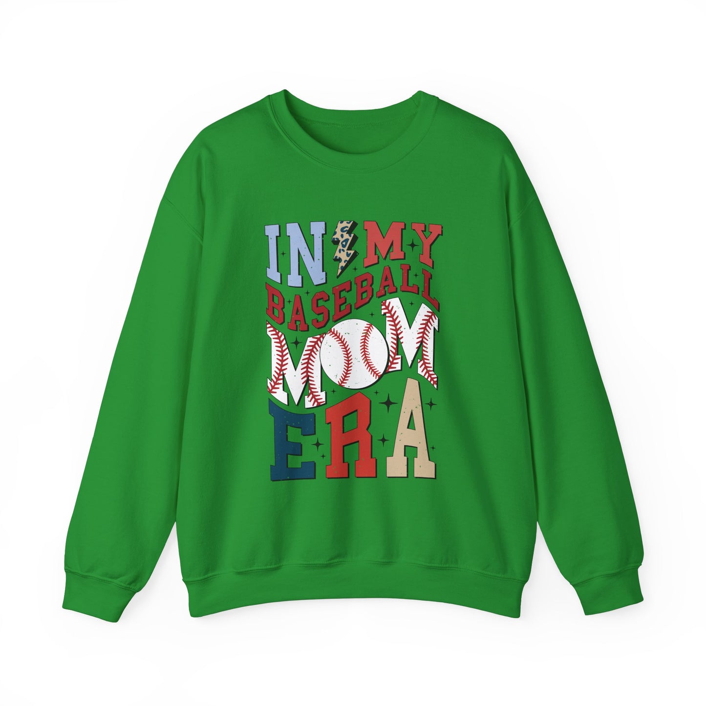 Baseball Mom- Adult Unisex Heavy Blend™ Crewneck Sweatshirt