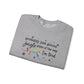 Jingle Some of the Way-  Multi Color Ink- Crewneck Sweatshirt