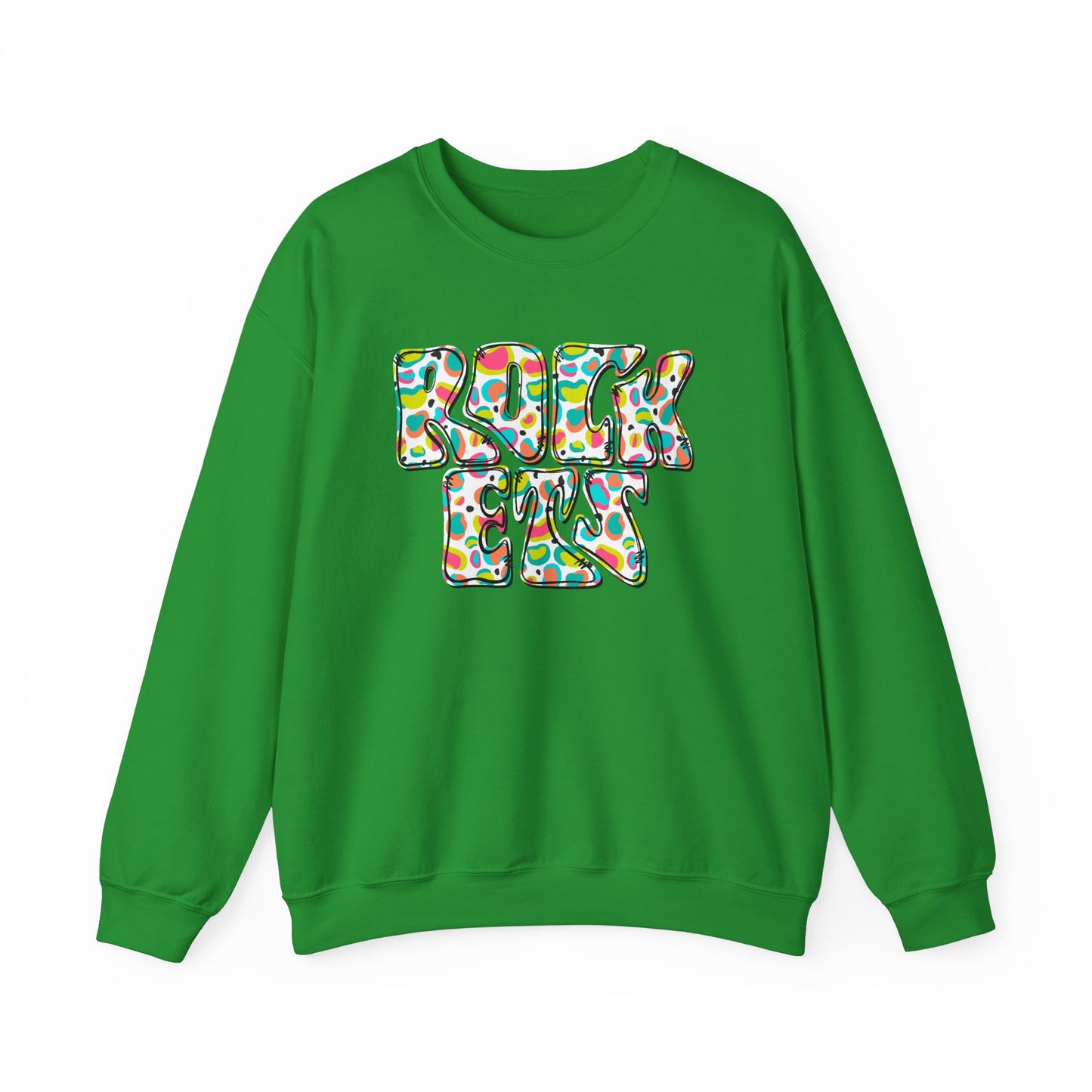 Colorful Rockets- Unisex Heavy Blend™ Crewneck Sweatshirt