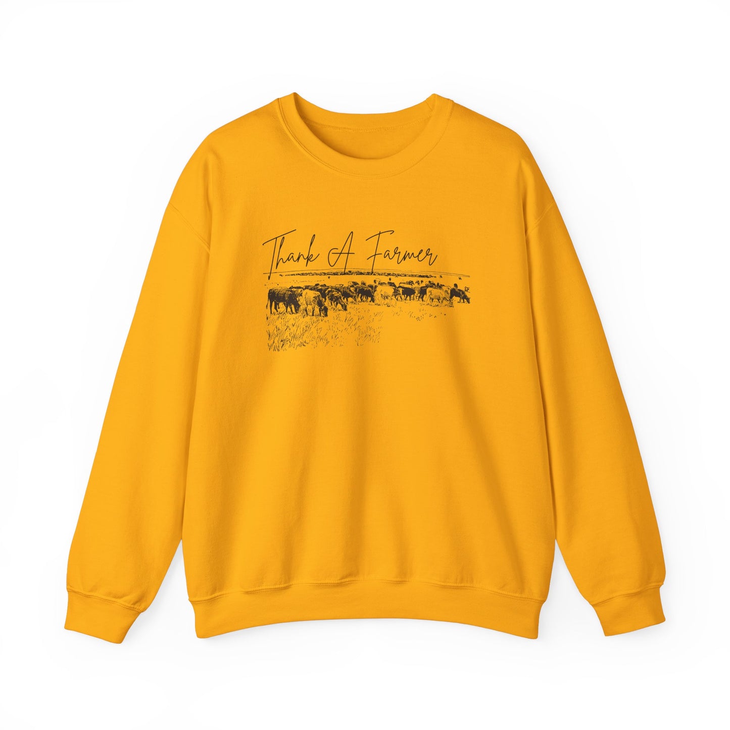 Thank A Farmer- Adult Unisex Heavy Blend™ Crewneck Sweatshirt