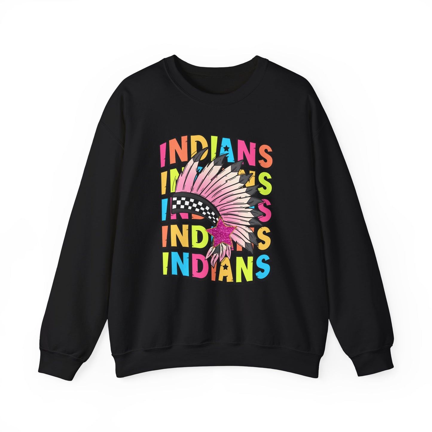 Indians- Unisex Heavy Blend™ Crewneck Sweatshirt