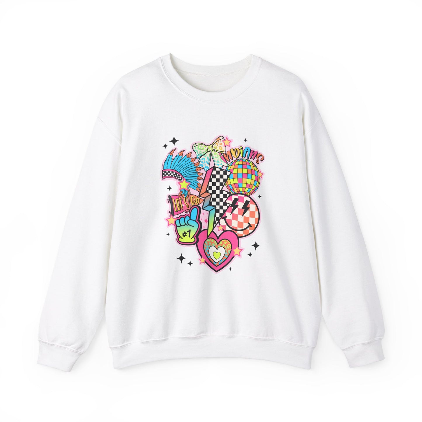 Indians- Unisex Heavy Blend™ Crewneck Sweatshirt