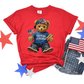 Patriotic Teddy Graphic Tee