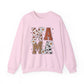 Cow Print Mama - Unisex Heavy Blend™ Crewneck Sweatshirt
