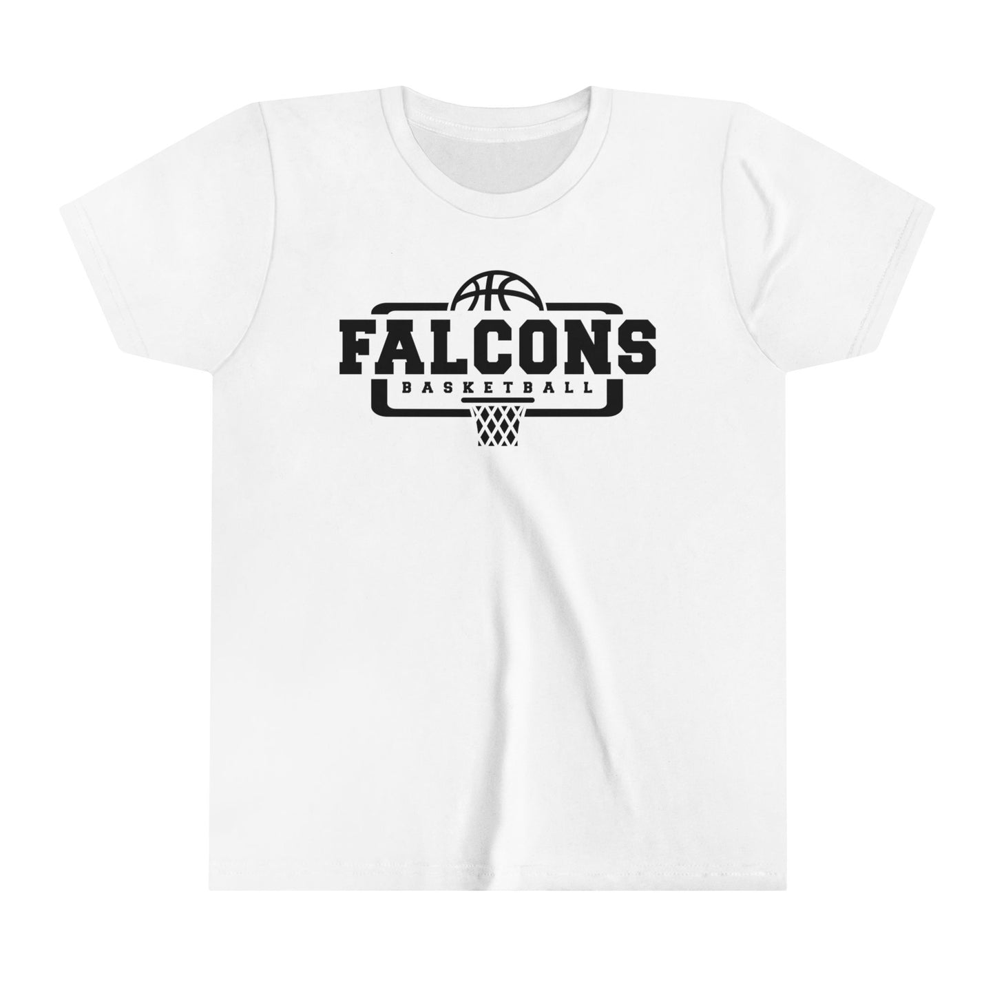 Falcons Basketball Youth Short Sleeve Tee