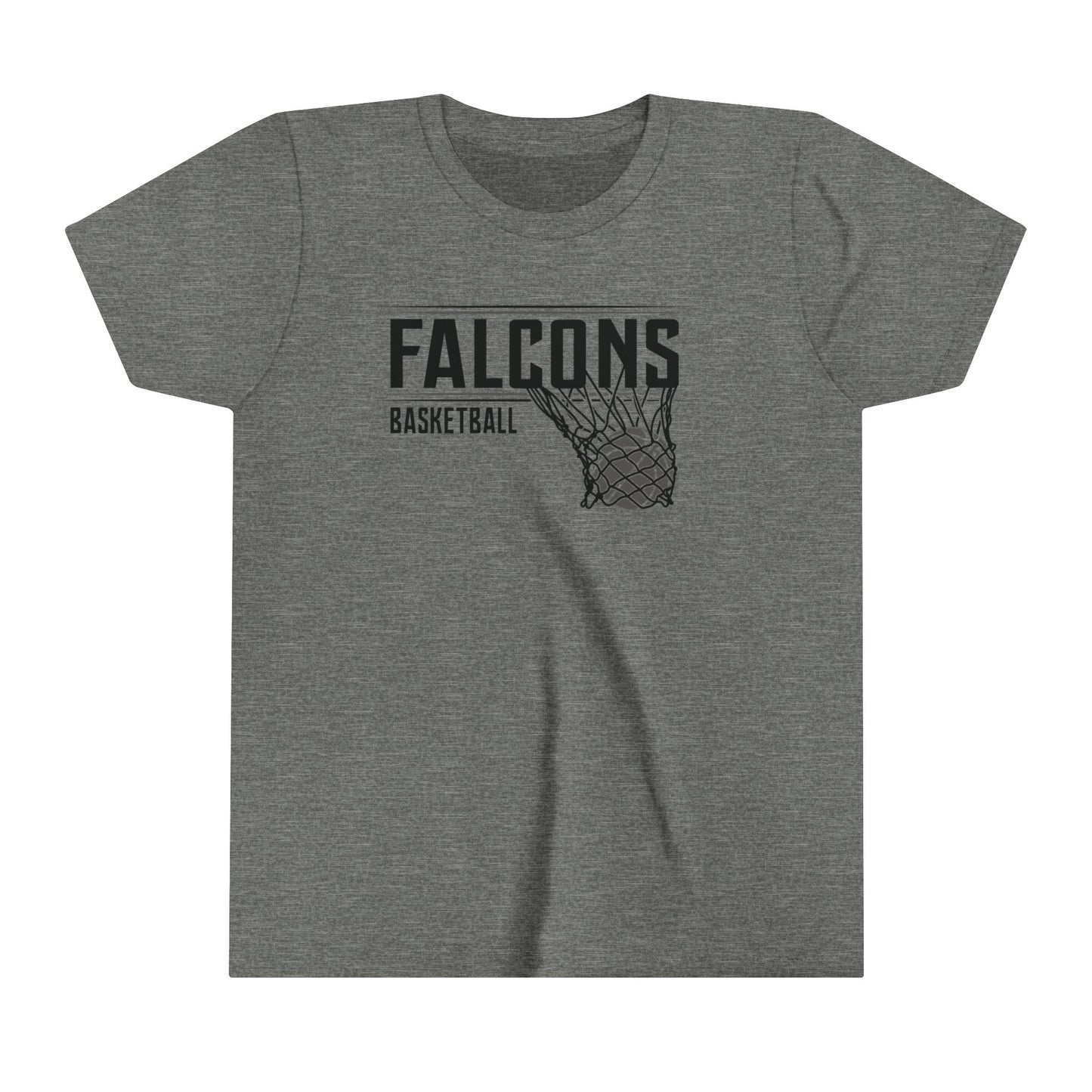 Falcons Basketball Youth Short Sleeve Tee