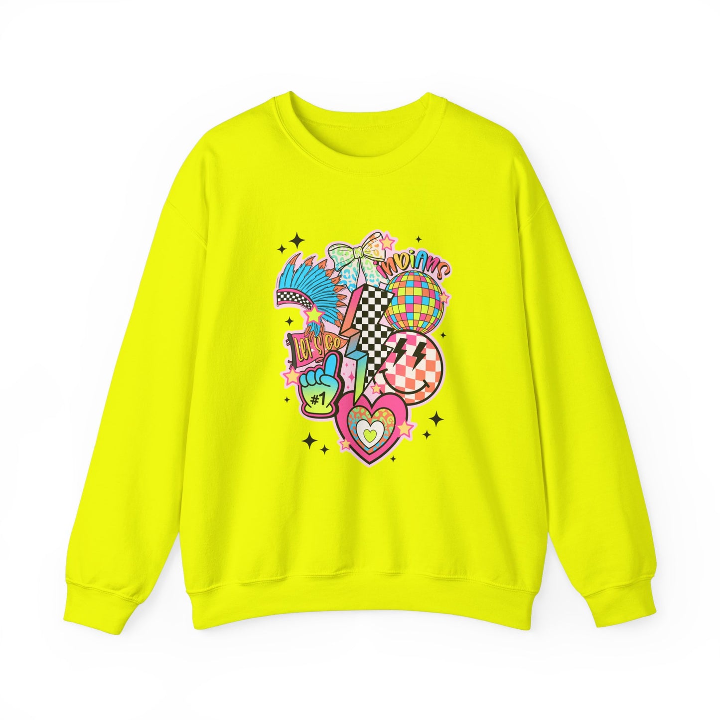 Indians- Unisex Heavy Blend™ Crewneck Sweatshirt