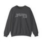 Jingle Some of the Way- White Ink- Crewneck Sweatshirt