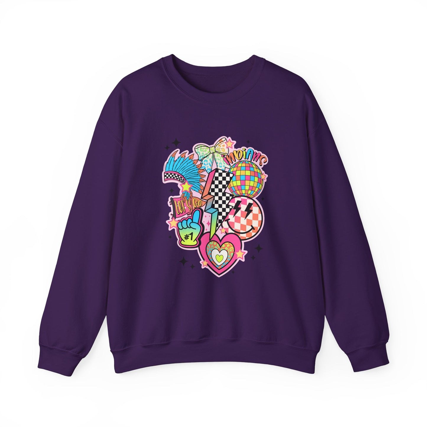 Indians- Unisex Heavy Blend™ Crewneck Sweatshirt