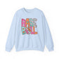 Funky Baseball- Unisex Heavy Blend™ Crewneck Sweatshirt
