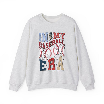 Baseball Mom- Adult Unisex Heavy Blend™ Crewneck Sweatshirt