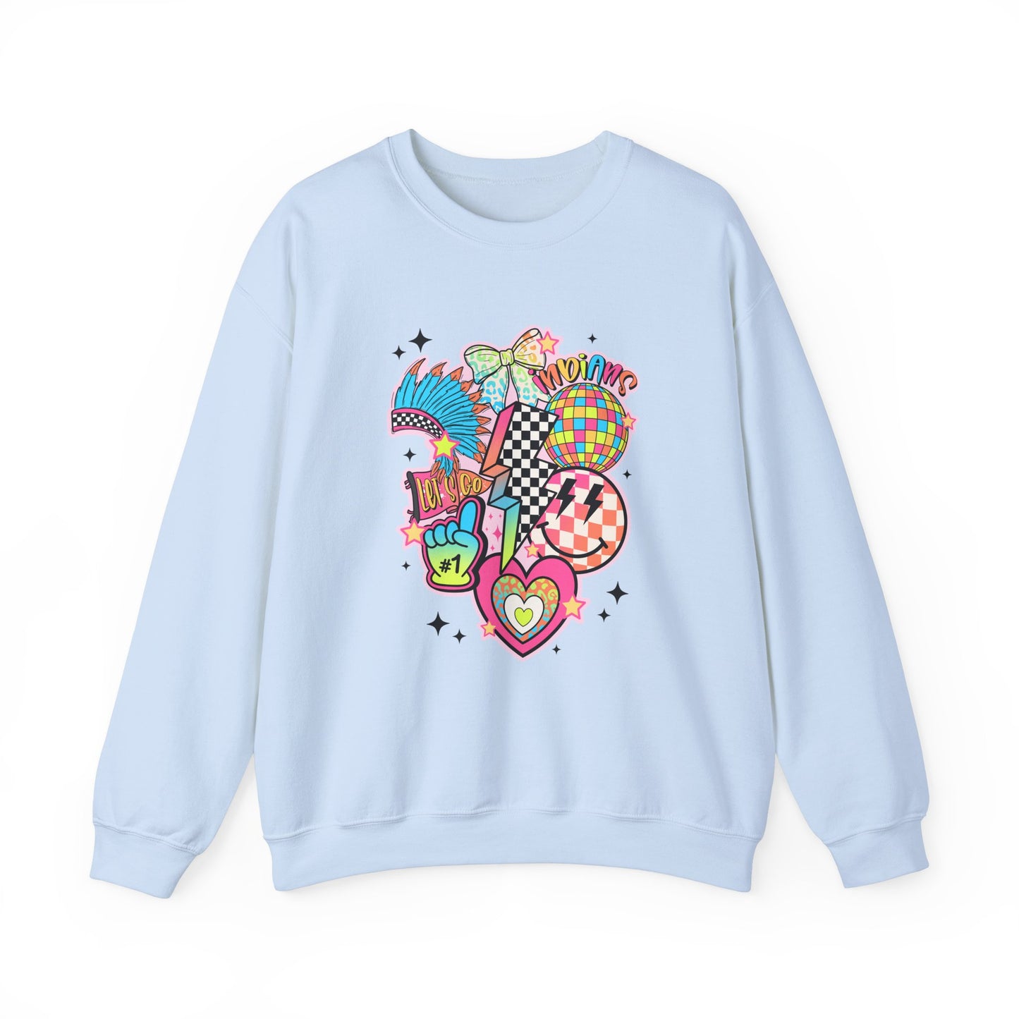 Indians- Unisex Heavy Blend™ Crewneck Sweatshirt