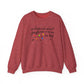 Jingle Some of the Way-  Multi Color Ink- Crewneck Sweatshirt