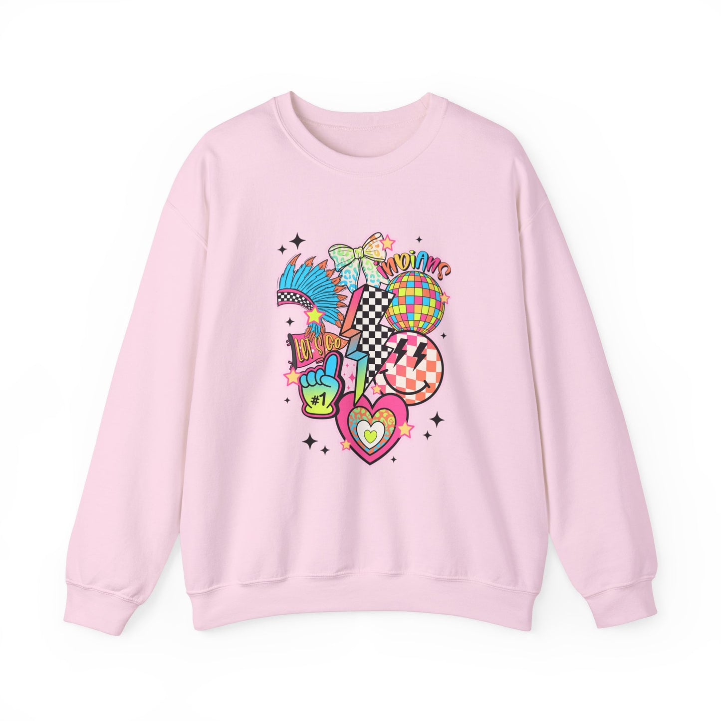 Indians- Unisex Heavy Blend™ Crewneck Sweatshirt